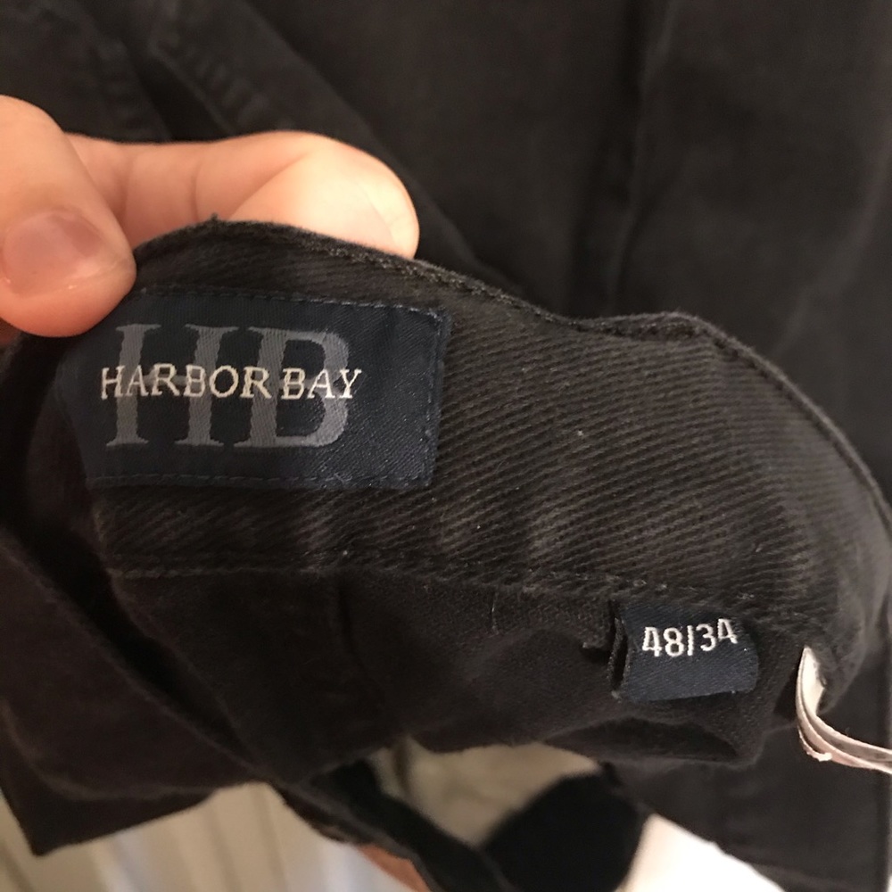 Big and Tall Men’s Black Jeans